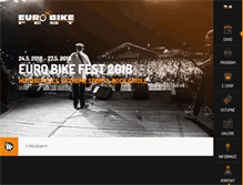 Tablet Screenshot of eurobikefest.cz